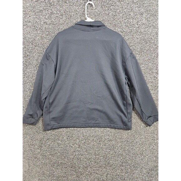 Nike Therma Funnel Neck Sweater Womens XL Black Lightweight Athleisure Pull Over - Picture 6 of 6